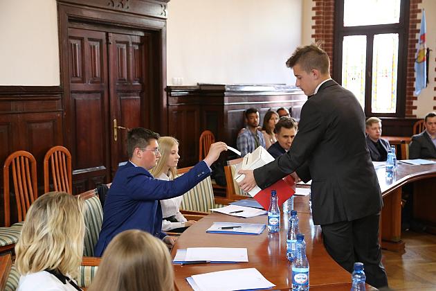 Uroczysta I Sesja III Kadencji Młodzieżowej Rady Miasta Lęborka