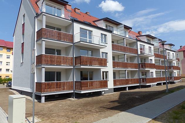 Klucze w rękach mieszkańców. Nowe mieszkania komunalne przy Marusarzówny