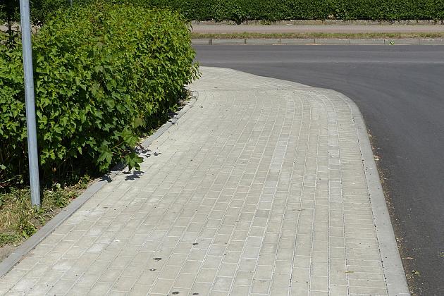 Remont ulicy i chodnika przy E. Plater