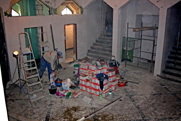 Trwają prace remontowe w budynku kina