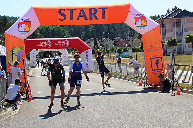 IV Półmaraton Wrotkarski w Lęborku