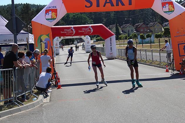 IV Półmaraton Wrotkarski w Lęborku