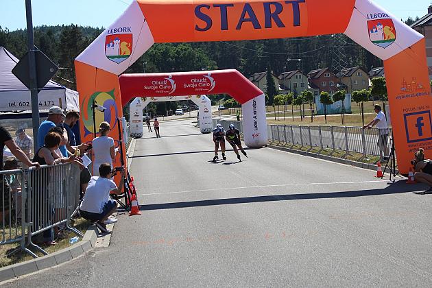 IV Półmaraton Wrotkarski w Lęborku