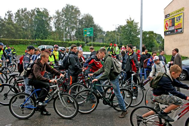 W Dzień bez Samochodu wybrali rowery