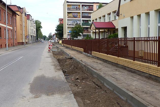 Budowa parkingu i przejścia dla pieszych przy Przedszkolu nr 1