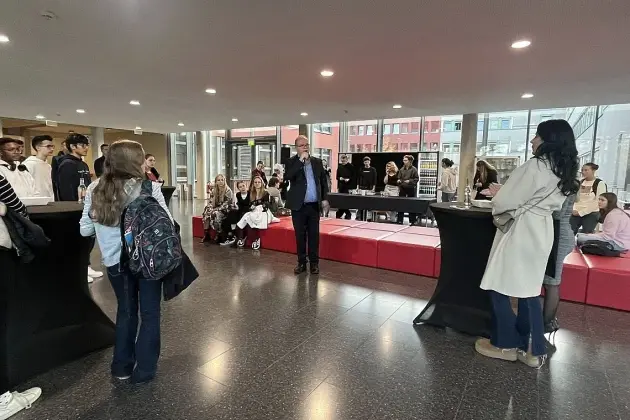 Lęborska młodzież z wizytą w Parlamencie Europejskim i partnerskim Dudelange