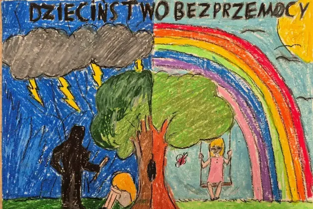 Dzieci przeciw przemocy - najlepsze plakaty wyłonione