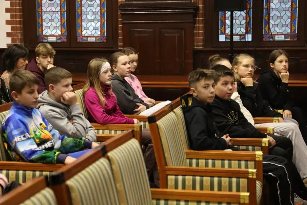 Uczniowie SP1 poznali kulisy pracy Urzędu Miejskiego w Lęborku