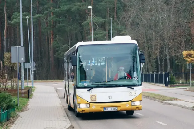Świąteczny klimat w komunikacji miejskiej ZKM Lębork