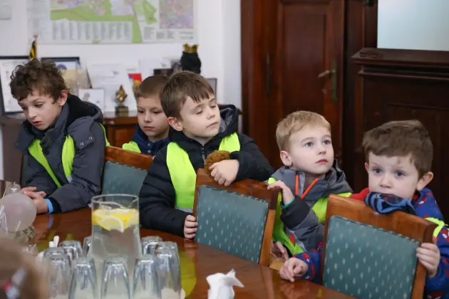 Świąteczne życzenia w Ratuszu!