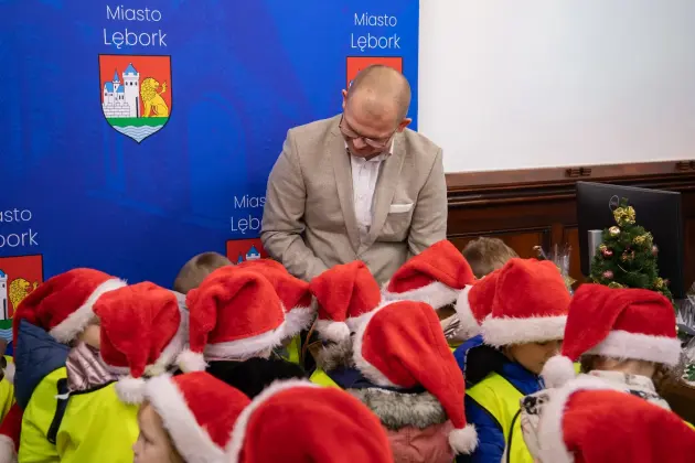 Świąteczne życzenia w Ratuszu!