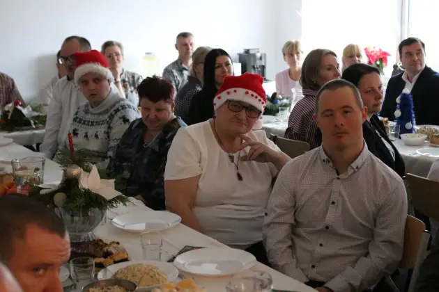 Życzenia świąteczne burmistrza dla uczestników Warsztatu Terapii Zajęciowej