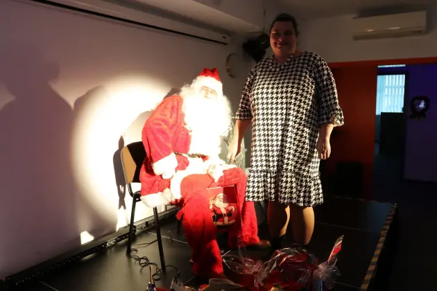 Życzenia świąteczne burmistrza dla uczestników Warsztatu Terapii Zajęciowej