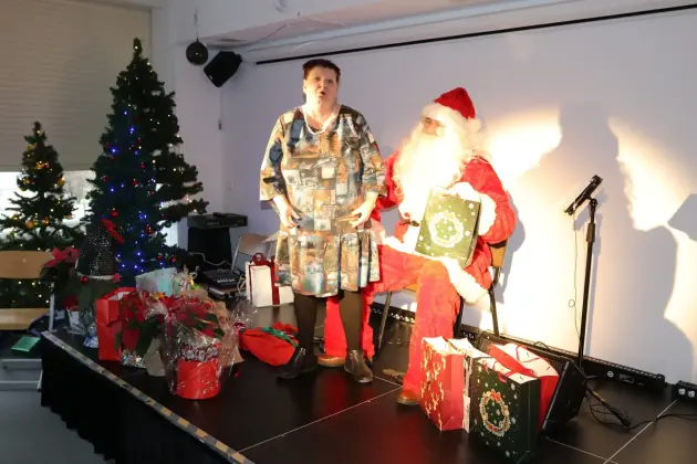 Życzenia świąteczne burmistrza dla uczestników Warsztatu Terapii Zajęciowej