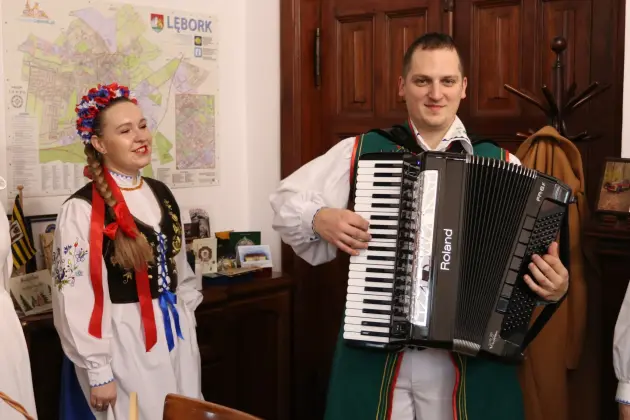 „Levino” z życzeniami dla burmistrza