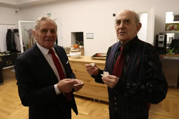 Wigilijne spotkanie z seniorami w Bazie