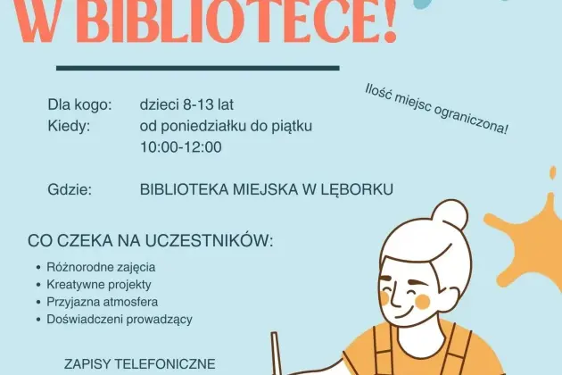 Ferie zimowe 2026 w Lęborku - kino, sport, kultura i kreatywna zabawa