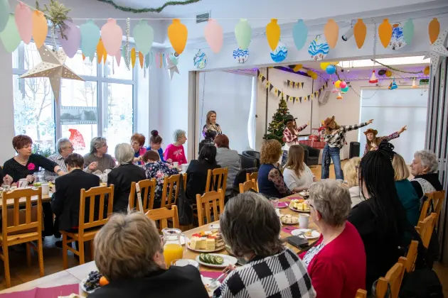 Spotkanie noworoczne Stowarzyszenia Amazonek w Lęborku