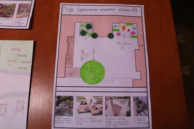 Uczniowie zaprojektowali wymarzoną strefę relaksu w Szkole Podstawowej nr 3