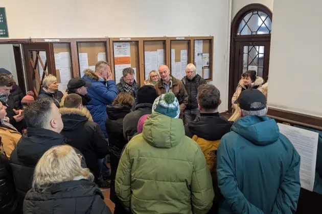 Około 60 osób odkrywało przedwojenny Lębork podczas spaceru z przewodnikami