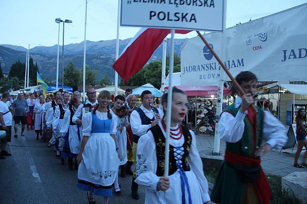 ZPiT „Ziemia Lęborska” na Festiwalu „Morski Struni” w Czarnogórze