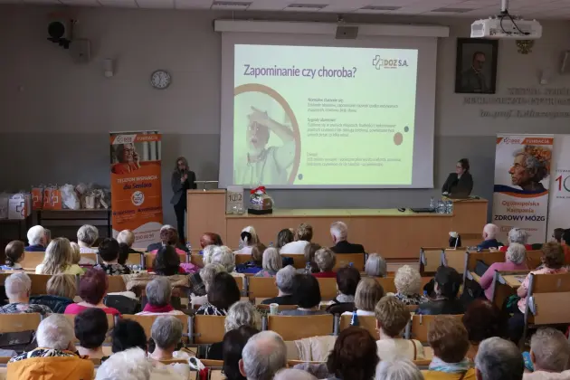 Profilaktyka, wiedza i aktywność – seniorzy rozmawiali o zdrowiu mózgu