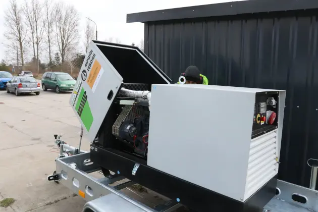 Agregaty gotowe do działania. Miasto zabezpiecza się na wypadek przerw w dostawie prądu