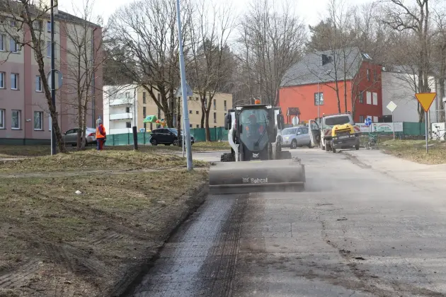 Ruszyły wiosenne remonty dróg w Lęborku