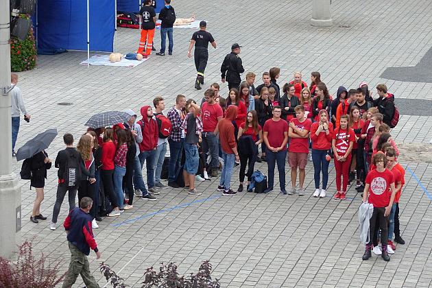 Strażacy ochotnicy walczą o defibrylator. Akcja AED MAX