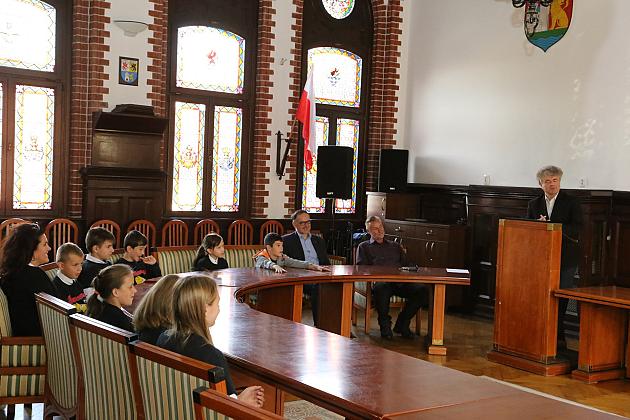 Wizyta Samorządu Uczniowskiego 43 w Ratuszu