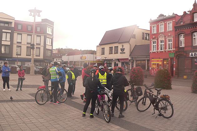 Rajd Pocztylion - rowerami po ziemi lęborskiej