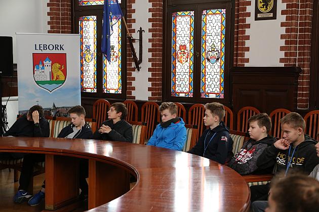 Wizyta uczniów ze Szkoły Podstawowej Nr 1 w Ratuszu