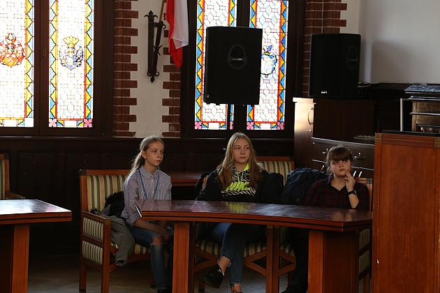 Wizyta uczniów ze Szkoły Podstawowej Nr 1 w Ratuszu