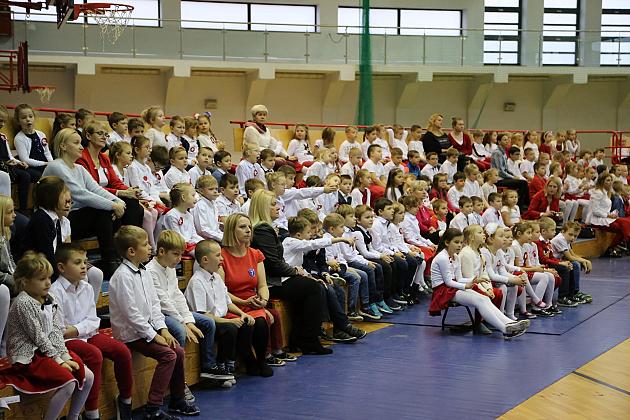 Szkoły i przedszkola wspólnie świętowały setną rocznicę Niepodległości