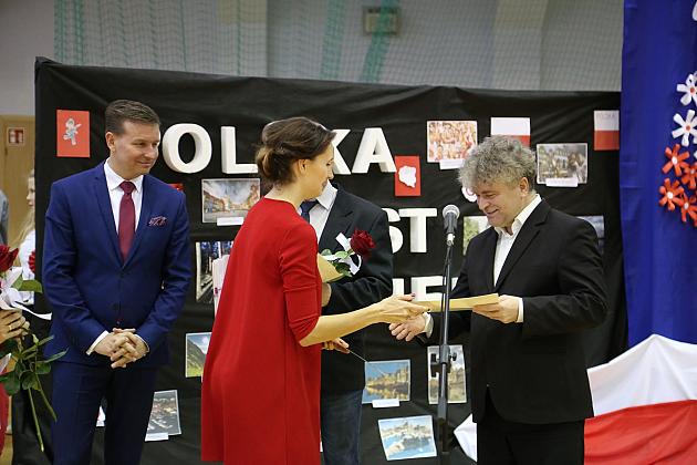 Szkoły i przedszkola wspólnie świętowały setną rocznicę Niepodległości