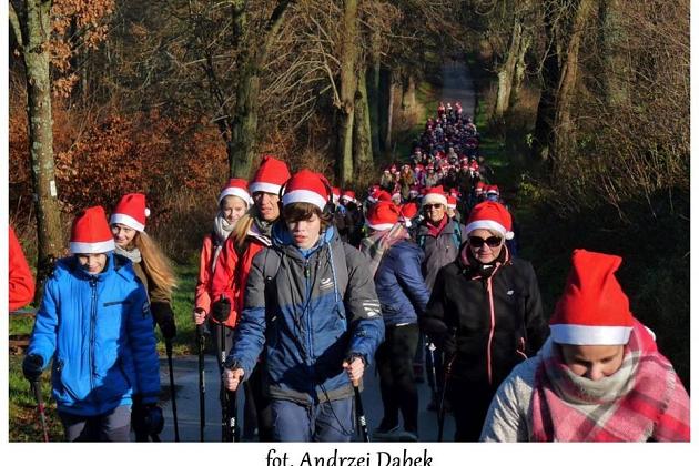 Mikołajkowy nordic walking w Obliwicach
