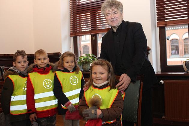 Przedświąteczna wizyta przedszkolaków