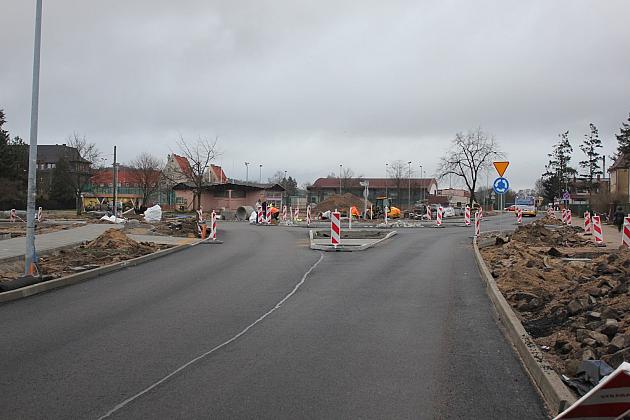 Nowe rondo przy Dworcowej i Sienkiewicza przejezdne