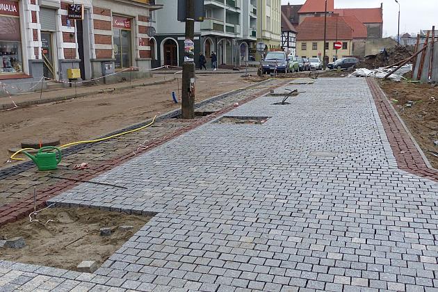 Przebudowa ulic w historycznym centrum miasta