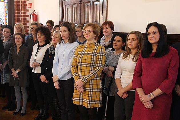 Biskup Kasyna z kolędą w ratuszu