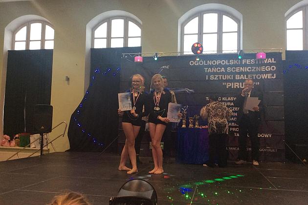 Sukcesy młodych tancerek z SP nr 8