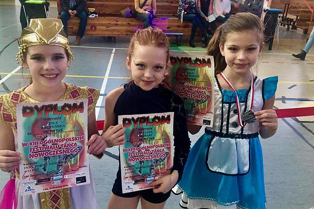 Sukcesy młodych tancerek z SP nr 8