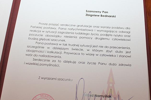 Odwaga i poświęcenie docenione