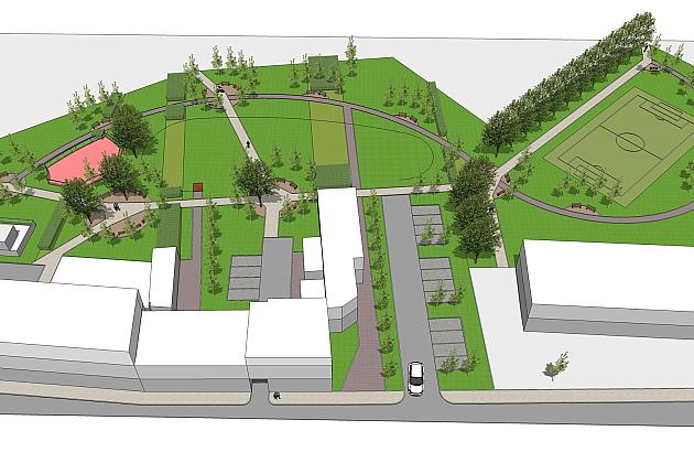 Rusza budowa terenu rekreacyjnego przy ul. Malczewskiego