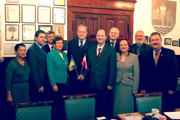 Konsul Ukrainy otrzymał lewinka 