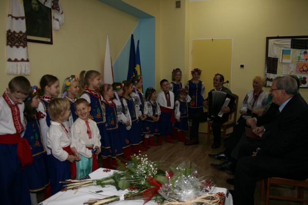 Konsul Ukrainy otrzymał lewinka 