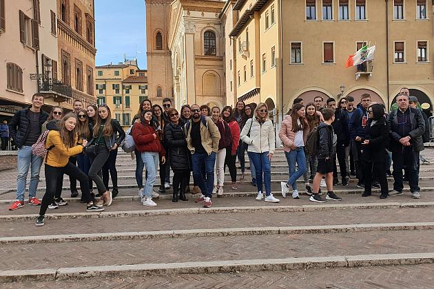 Uczniowie SP 1 w projekcie Erasmus+ zwiedzili Włochy