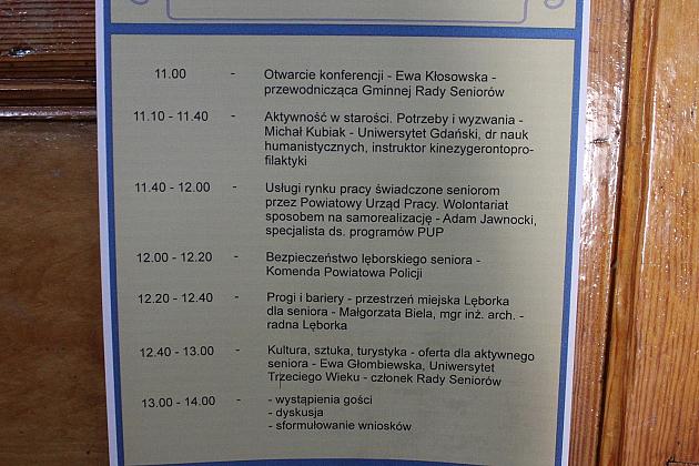 Konferencja o sytuacji seniorów w Lęborku