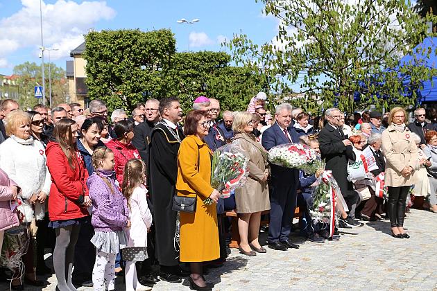 Lębork świętował 228. rocznicę uchwalenia Konstytucji 3 Maja