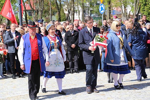 Lębork świętował 228. rocznicę uchwalenia Konstytucji 3 Maja